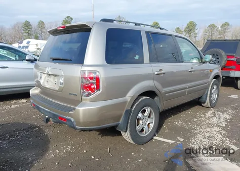 2007 Honda Pilot Ex-L из США, поврежденный, VIN 5FNYF18567B019610